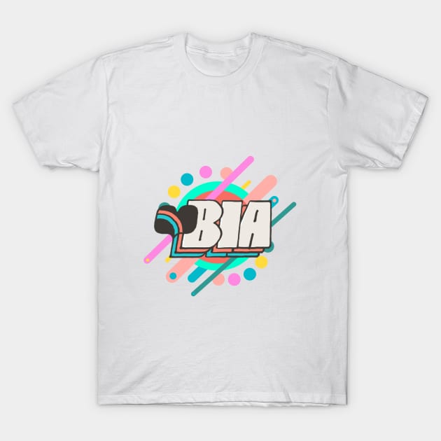 Bia Teen Tv Serie T-Shirt by cariespositodesign